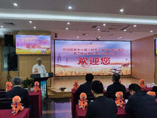 四川省第十一屆秋季鄉村文化旅游節暨第三屆自貢國際恐龍燈光節 打造文化盛宴，助推文旅融合